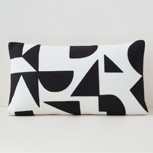 West Elm Margo Selby Mix Geo Pillow Cover, No Insert 12”x21”